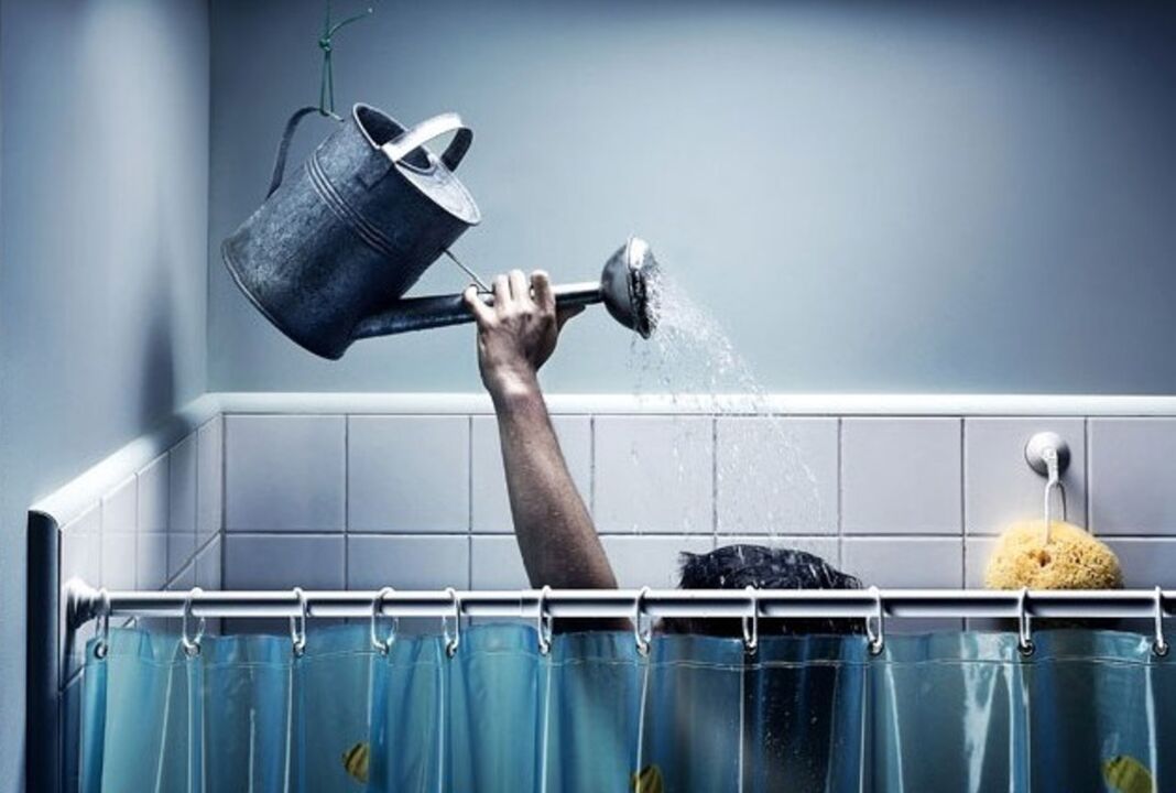 take a shower before penis enlargement with baking soda